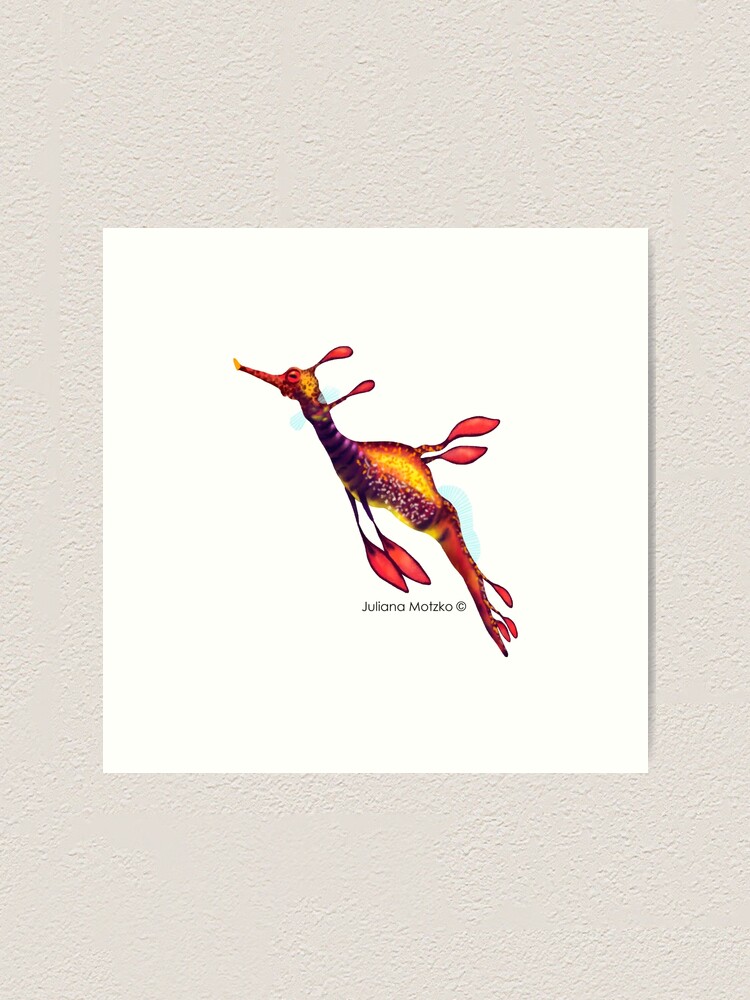 Alternate view of Weedy Seadragon Art Print