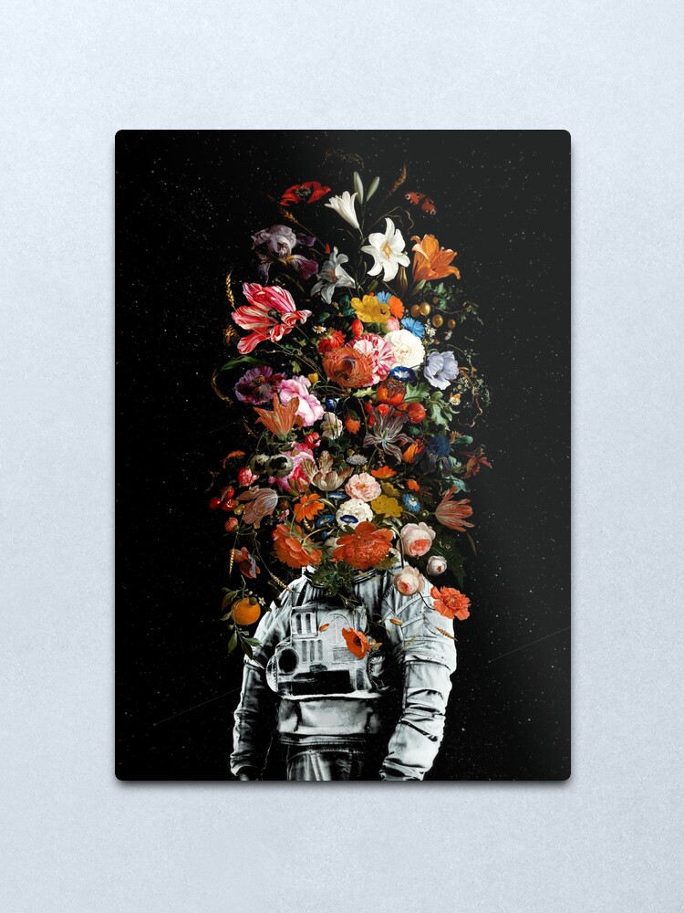 Alternate view of Full Bloom Metal Print