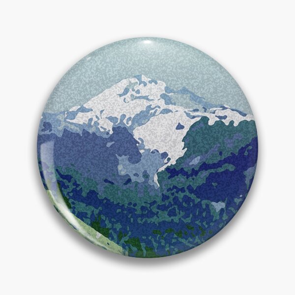 Item preview, Mount Hood Illustration designed and sold by Hedgie Designs.
