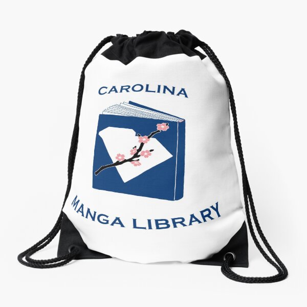 Library Logo Drawstring Bag