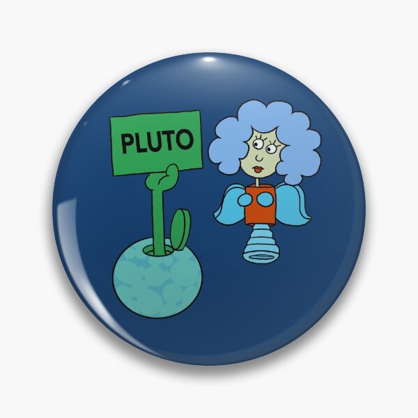 Item preview, Interplanet Janet - Pluto designed and sold by 13thFloorDesign.
