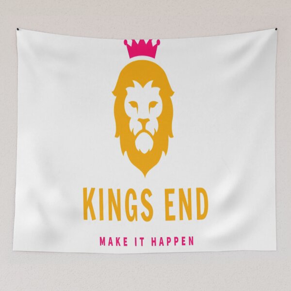 Item preview, Yellow and white logo designed and sold by Kings End  Clothing.