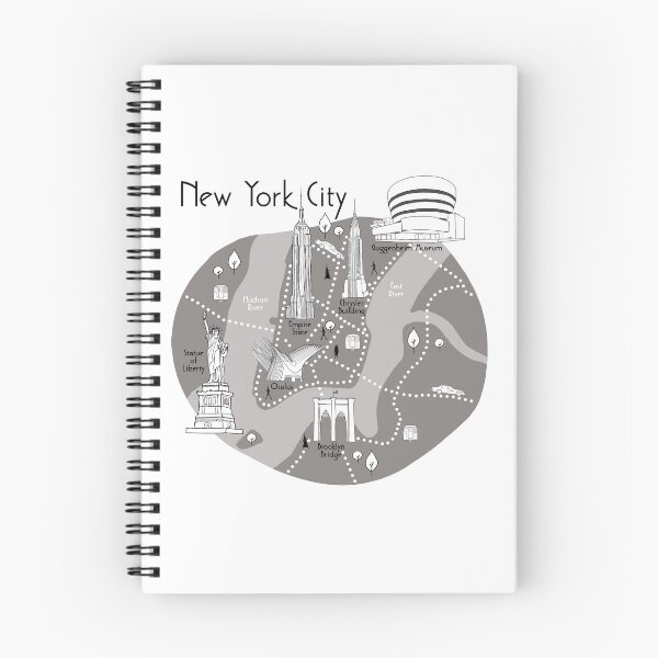 Item preview, New York City Map - Grey designed and sold by aMano-mapping.