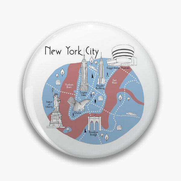 Artikelvorschau, New York City Karte - Original entworfen und verkauft von aMano-mapping.