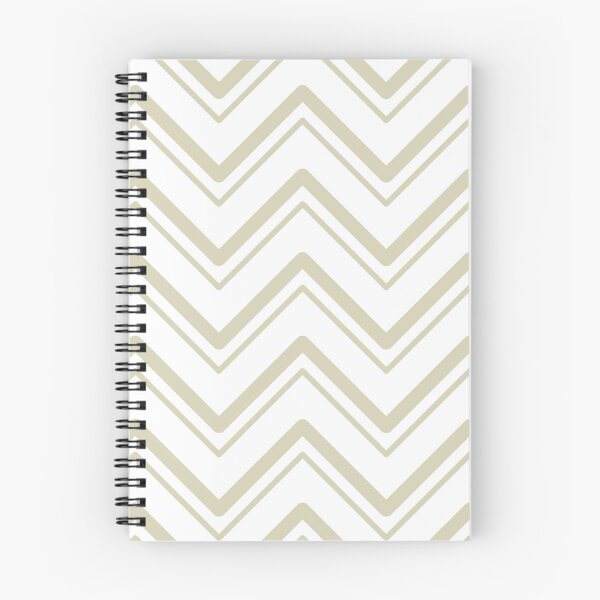 Item preview, Light Brown Abstract Zigzag Lines designed and sold by hexdecor.