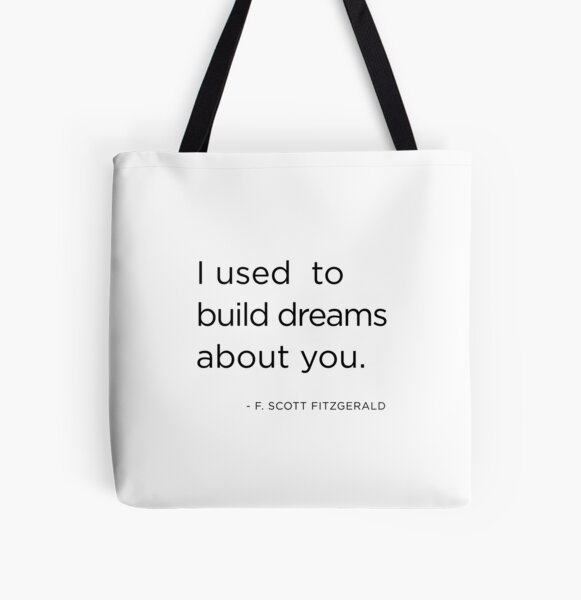 Zitat Von F Scott Fitzgerald Es Gibt Alle Arten Von Liebe Auf Dieser Welt Stofftasche Von Corbrand Redbubble