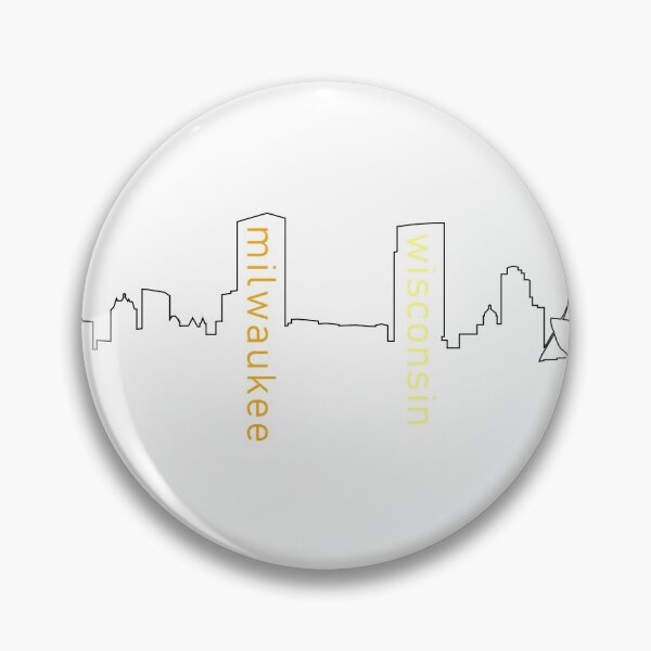 Item preview, Minimalist skyline of Milwaukee, Wisconsin designed and sold by Third-Coast.
