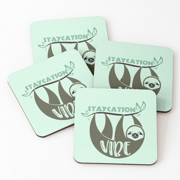 Item preview, Staycation Vibe Sloth designed and sold by CrystalRaen.