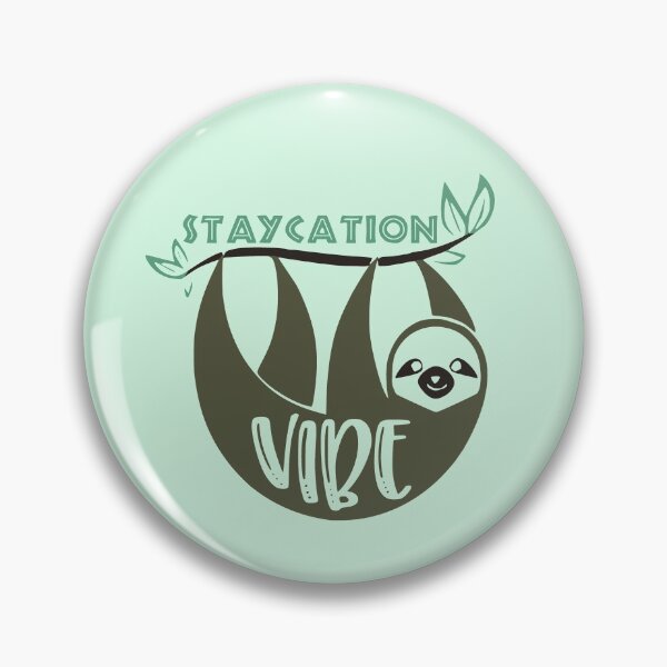 Item preview, Staycation Vibe Sloth designed and sold by CrystalRaen.