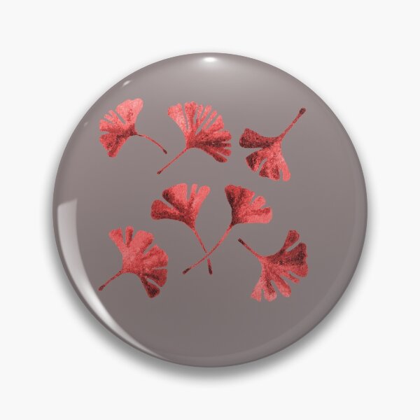 Item preview, Red Ginkgo Leaves  designed and sold by zibziby.