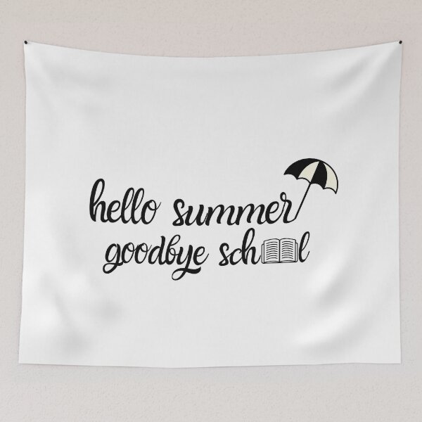 Item preview, Goodbye School Hello Summer designed and sold by B3N-arts.