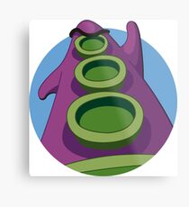 Take on the world! Metal Print