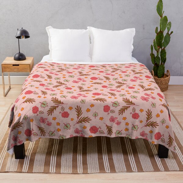 Aperçu de l'œuvre bonjour motif floral kitty créée et vendue par haleywrose.