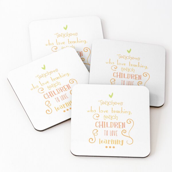 Item preview, Teachers Who Love Teaching Teach Children to Love Learning Gift  designed and sold by PupnkittyMania ⭐⭐⭐⭐⭐.