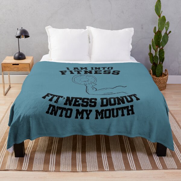 Item preview, Distressed I am Into Fitness Fit´ness Donut into My Mouth t shirt designed and sold by Dan66.