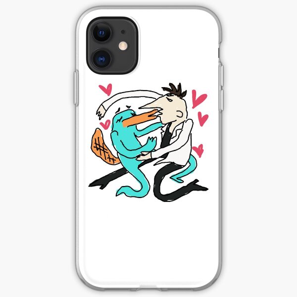 forbidden love (perry x doof) iPhone Soft Case