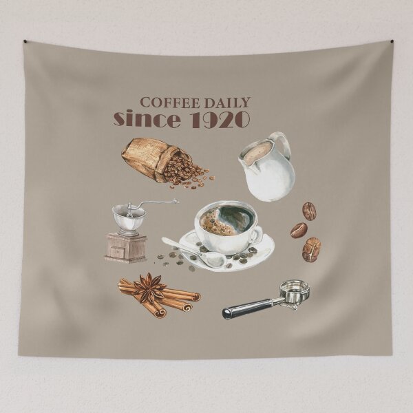 Item preview, Coffee daily, coffee shop designed and sold by coffeeapparel.