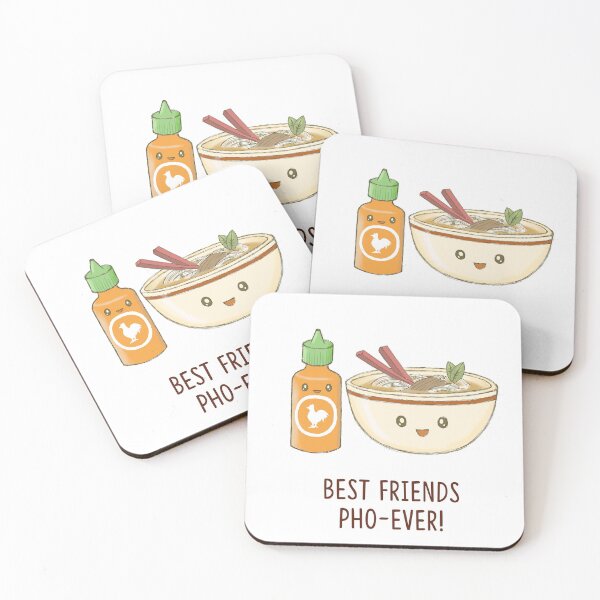 Item preview, Best Friends Pho Ever Card - kawaii greeting card designed and sold by dreamwish.