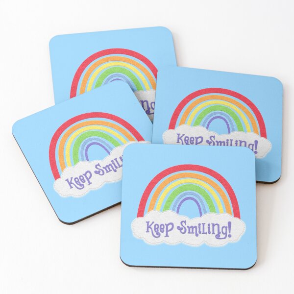 Item preview, Keep Smiling! | Faux Felt | Art by Cherie(c)2020 designed and sold by CheriesArt.