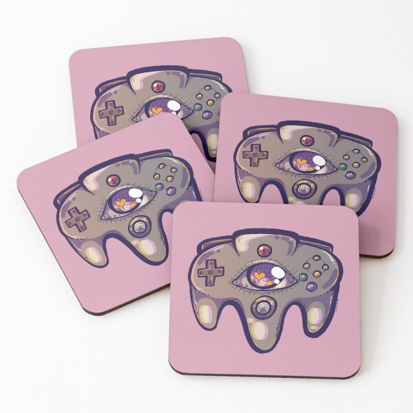 Item preview, Retro Pastel Eyed Controller designed and sold by Stroke of JaSmine.