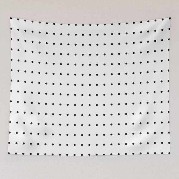 Item preview, Black and white dots pattern designed and sold by hexdecor.