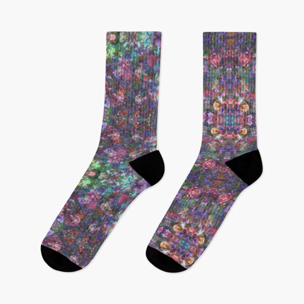 Item preview, Loose Abstract Kaleidoscope Pattern. Garden Colours. designed and sold by MindTravel.
