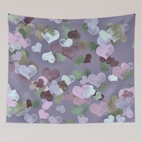 Item preview, Faded Hearts designed and sold by Dawne's Designs.