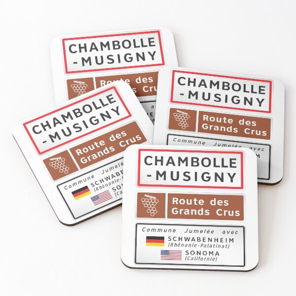 Item preview, Chambolle-Musigny Route des Grands Crus Road Sign designed and sold by travelwitheric.