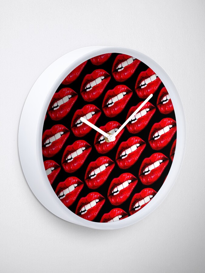 Alternate view of Lip Pattern - Black Clock