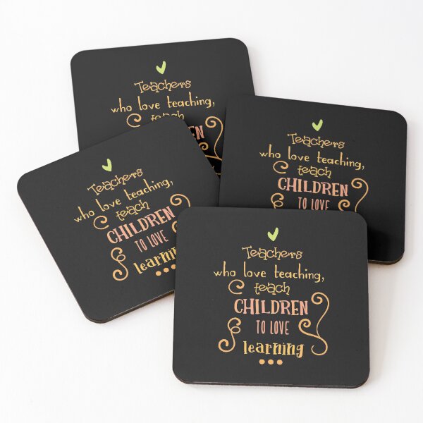 Item preview, Teachers Who Love Teaching Teach Children to Love Learning Gift 2 designed and sold by PupnkittyMania ⭐⭐⭐⭐⭐.