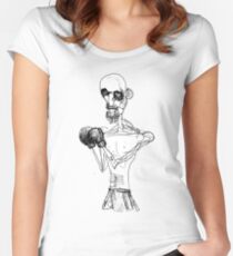Doodle Punch Women's Fitted Scoop T-Shirt