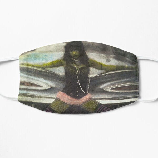 Betty & Wheels Distressed Version Mask
