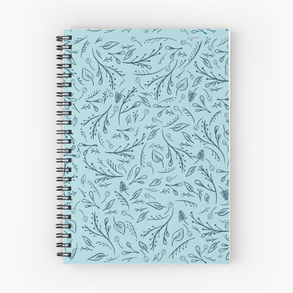 Item preview, Blue Flowers Pattern designed and sold by Maria Heredia.