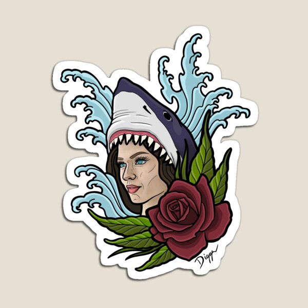 Item preview, Shark Lady designed and sold by Digger Pierce.