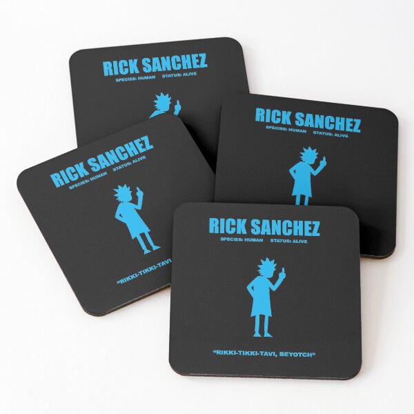 Rick and Morty Coasters (Set of 4)