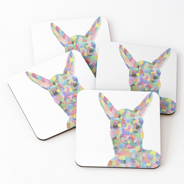 Item preview, Lovely Patchwork Llama designed and sold by LunaNoodleArt.