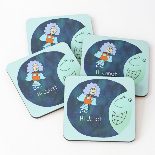 Item preview, Interplanet Janet - Hi designed and sold by 13thFloorDesign.