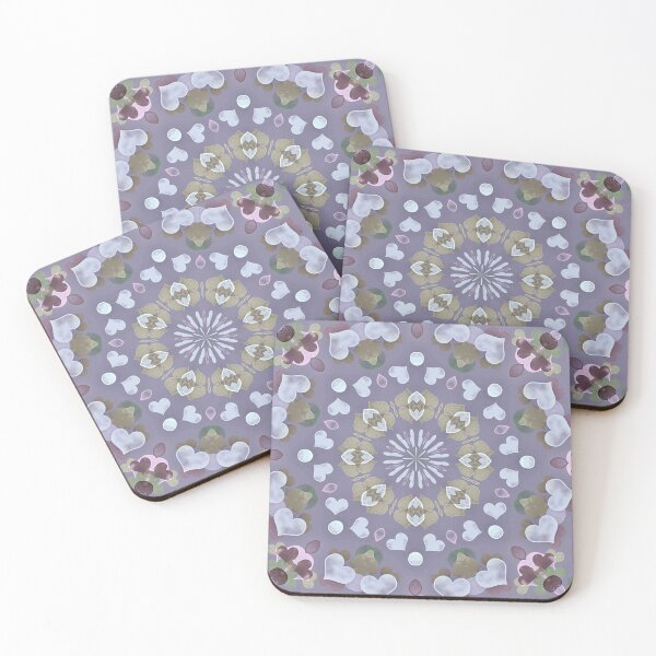 Item preview, Faded Hearts Kaleidoscope designed and sold by Dawne's Designs.
