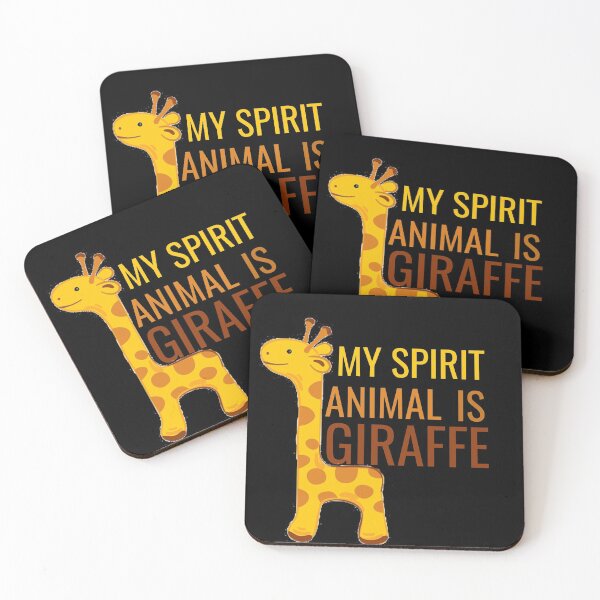 Item preview, My spirit animal is giraffe  designed and sold by Wideworld.