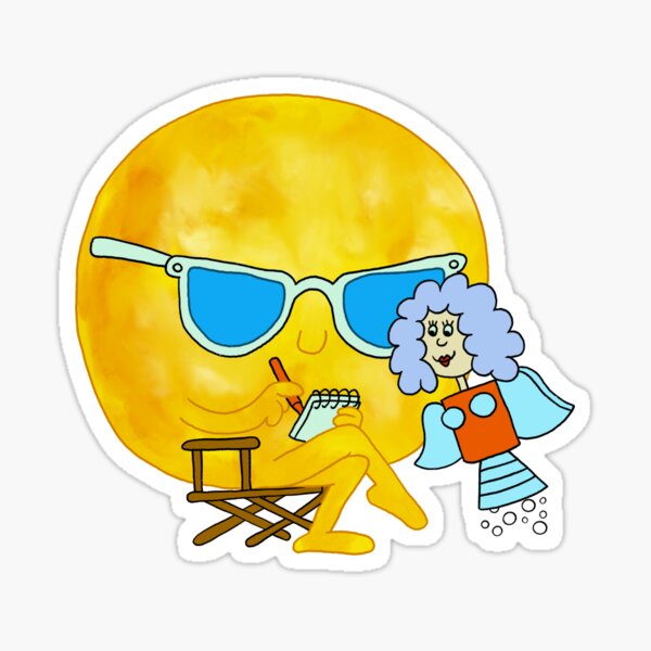 Copy of Interplanet Janet - Sun Sticker