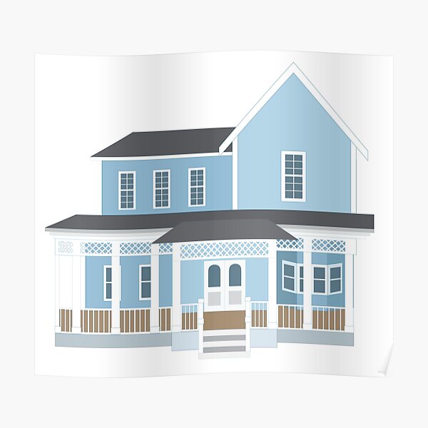 Lorelai and Rory's House Poster