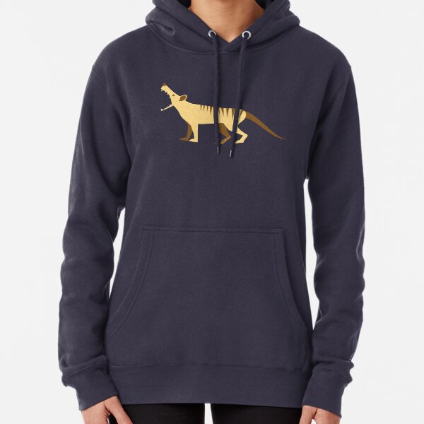EXTINCT: Thylacine (Tasmanian Tiger) Pullover Hoodie