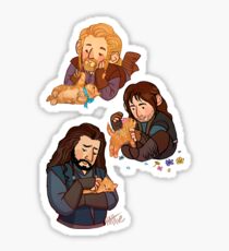 The Durins and the Kitten Sticker