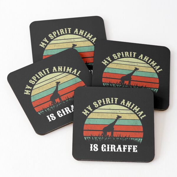 Item preview, My spirit animal is giraffe  designed and sold by Wideworld.
