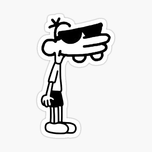 manny heffley Mask Sticker