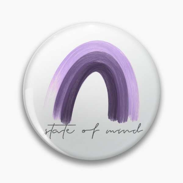 Item preview, Copy of A Rainbow State of Mind - Purple designed and sold by Sunny Side Up Creative.