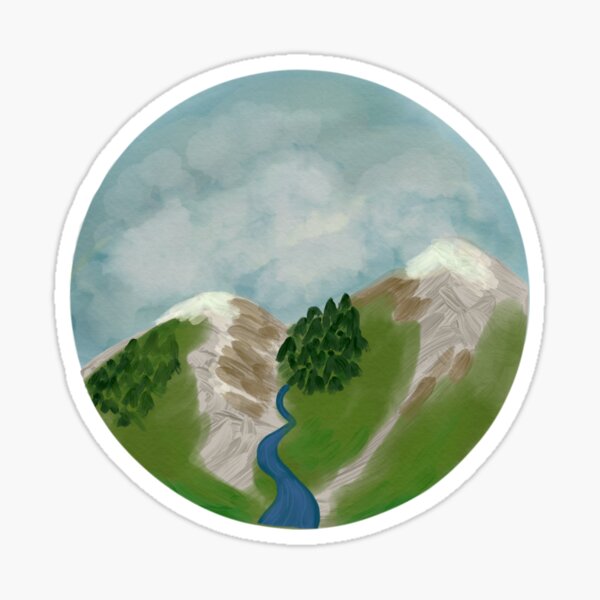 Item preview, Mountainous designed and sold by heyvictyhey.
