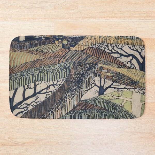 Item preview, Marching Trees 1970's Batik designed and sold by DorteC.