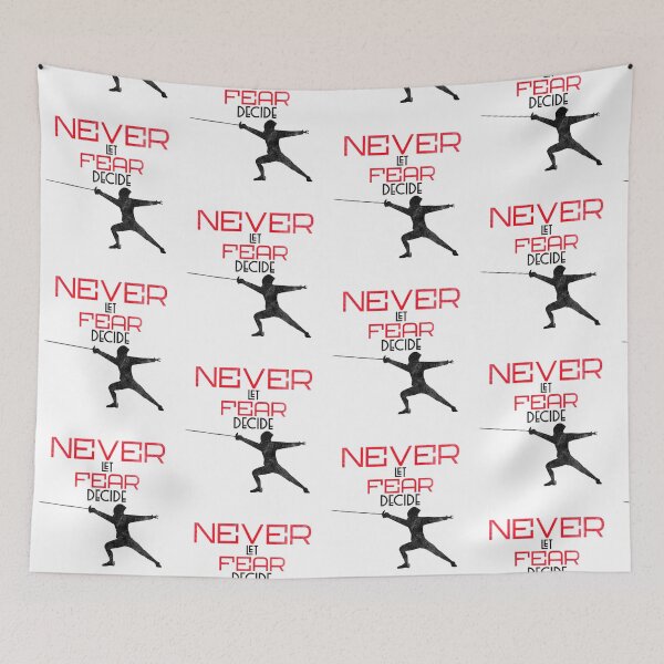 Item preview, NEVER LET FEAR DECIDE!  designed and sold by Ethos Bubbles.