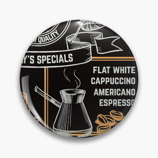 Item preview, Today`s special menu, Coffee house, premium quality, macchiato, hot chocolate, americano, espresso designed and sold by coffeeapparel.